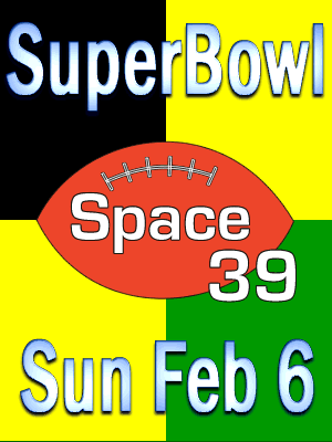 Superbowl 45 at Space 39