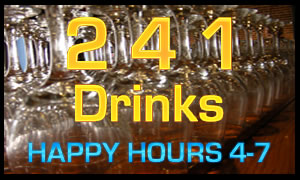 2 4 1 drinks at Space 39